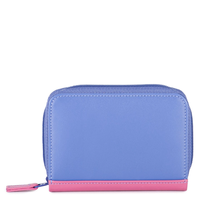Mywalit RFID-protected Zip Around Fan Credit Card Wallet Viola - Big Bag NY