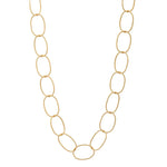 Manjusha Large Gold Cable Necklace - Big Bag NY