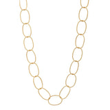 Manjusha Large Gold Cable Necklace - Big Bag NY