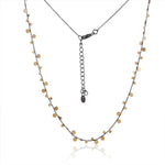 Manjusha Gold Rhodium Dot Necklace - Big Bag NY