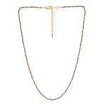 Manjusha Two Tone Gold Bead Necklace - Big Bag NY