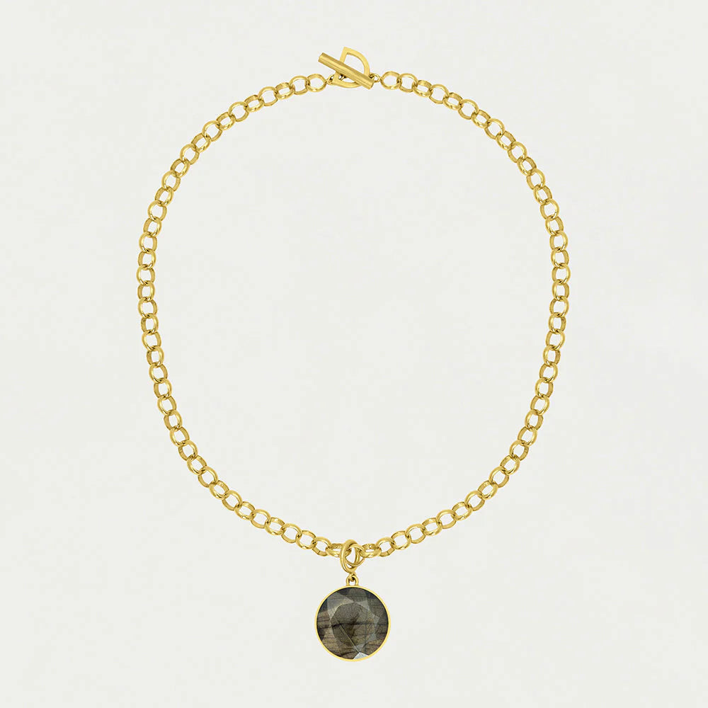 Dean Davidson's Signature Collar Necklace with Labradorite - Big Bag NY