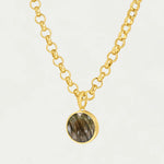 Dean Davidson's Signature Collar Necklace with Labradorite - Big Bag NY