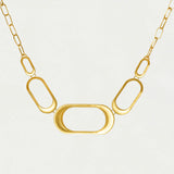 Dean Davison Bleecker Statement Collar in Gold - Big Bag NY