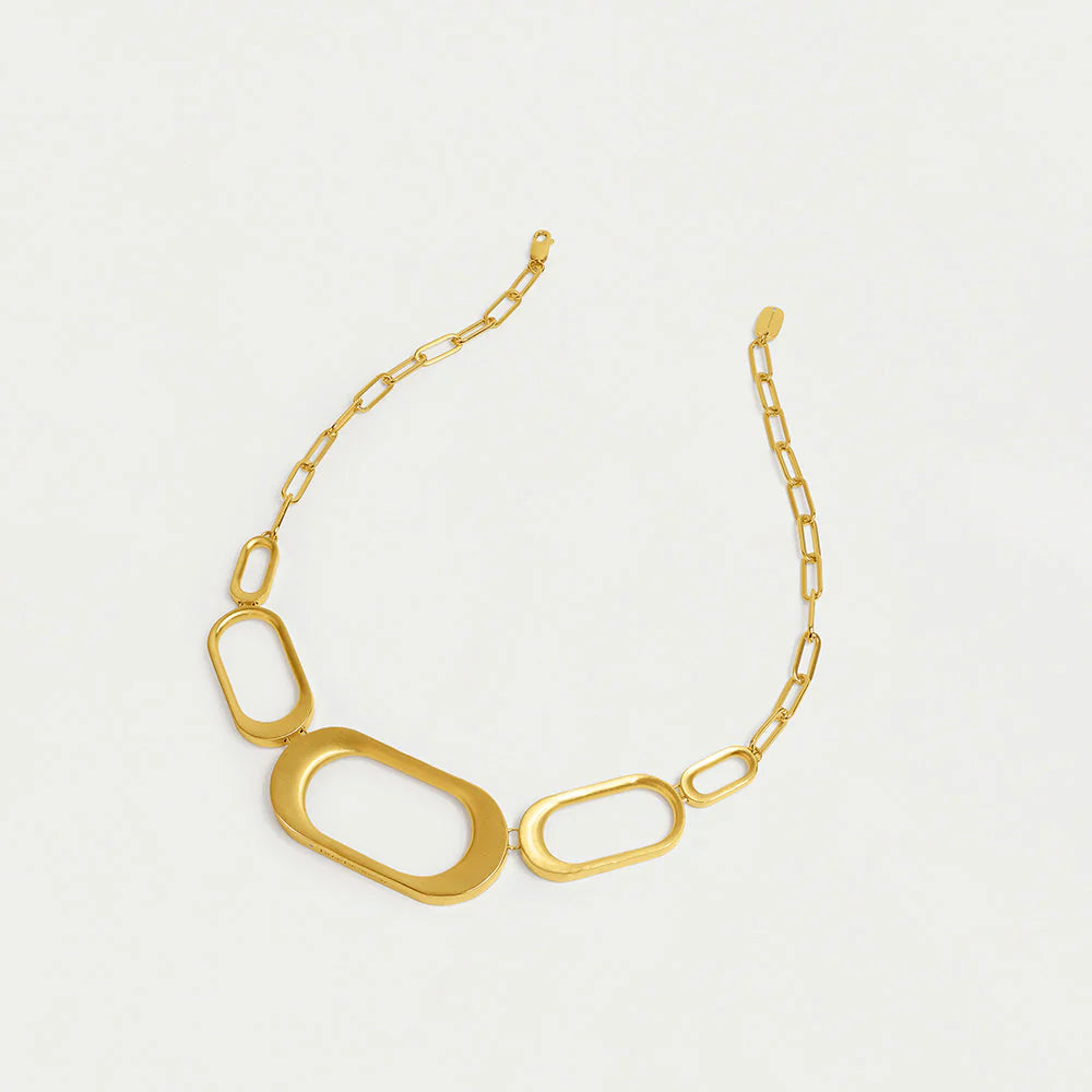 Dean Davison Bleecker Statement Collar in Gold - Big Bag NY