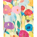 Otracosa Colorful Field of Big Flowers Linen Scarf - Big Bag NY