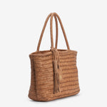 BIBA Perkins Shoulder Bag in Camel - Big Bag NY