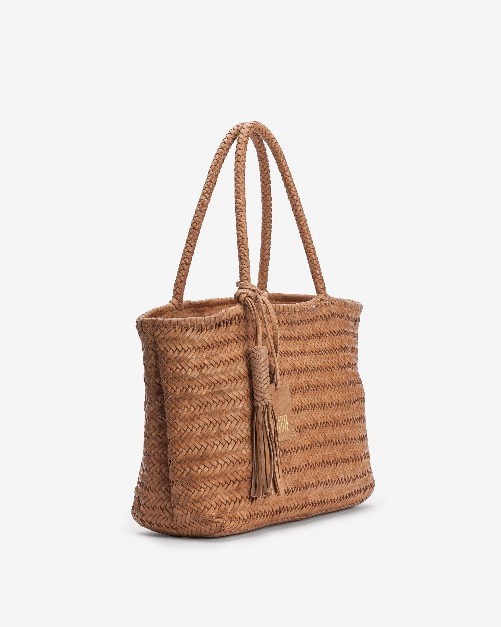 BIBA Perkins Shoulder Bag in Camel - Big Bag NY