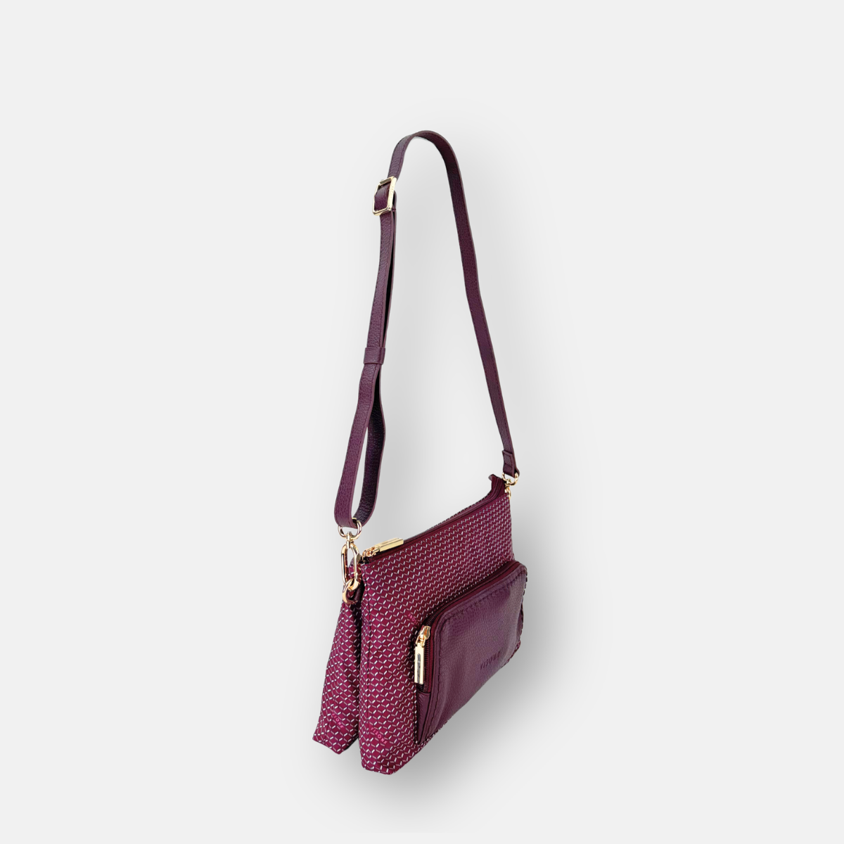 PLINIO 3 Compartment Crossbody with Phone Pocket - Big Bag NY