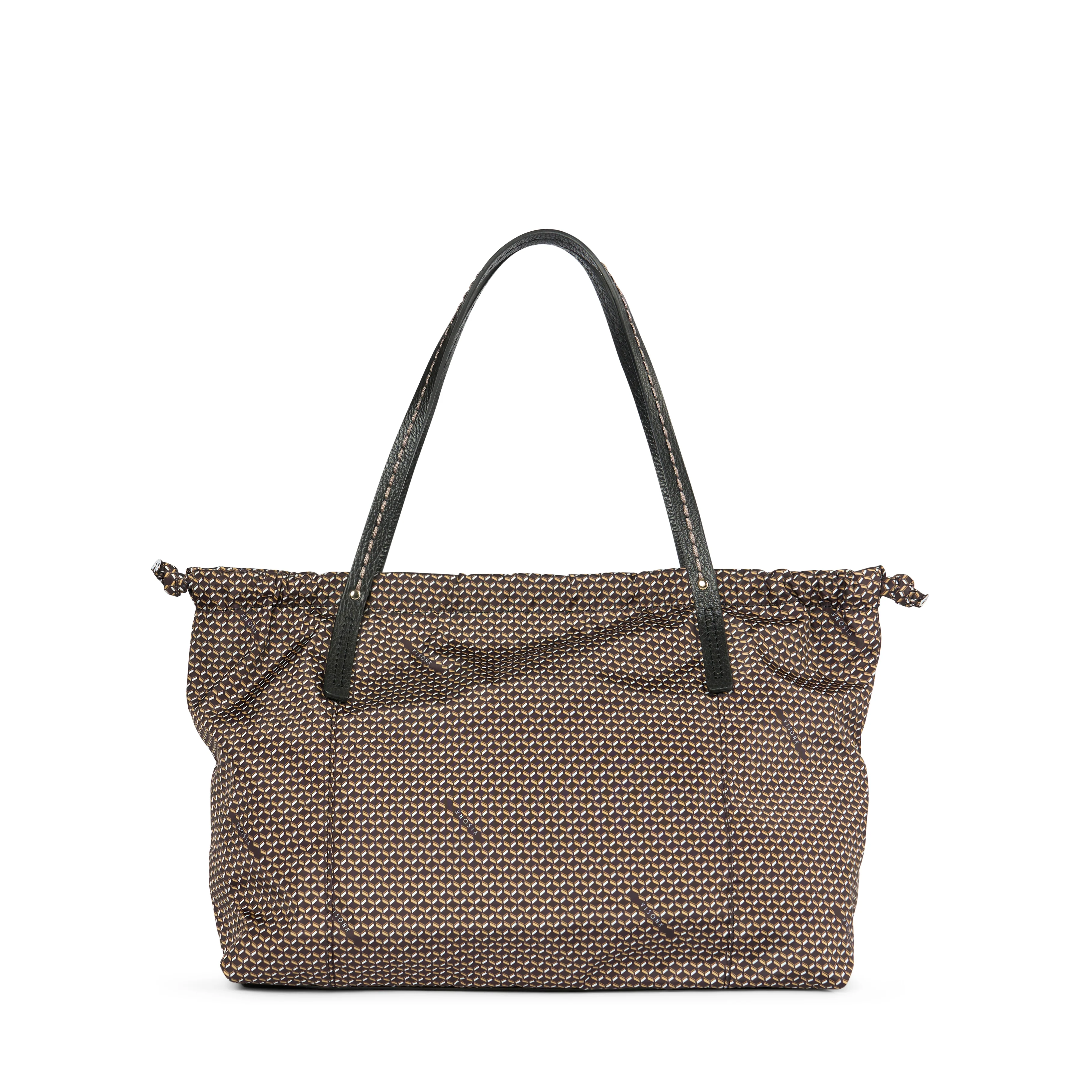 PLINIO Drawstring Large Tote- Nero-Big Bag NY