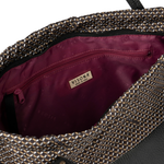 PLINIO Drawstring Large Tote- Nero-Big Bag NY