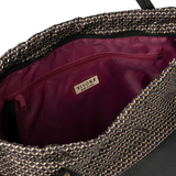 PLINIO Drawstring Large Tote- Nero-Big Bag NY