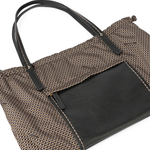 PLINIO Drawstring Large Tote- Nero-Big Bag NY