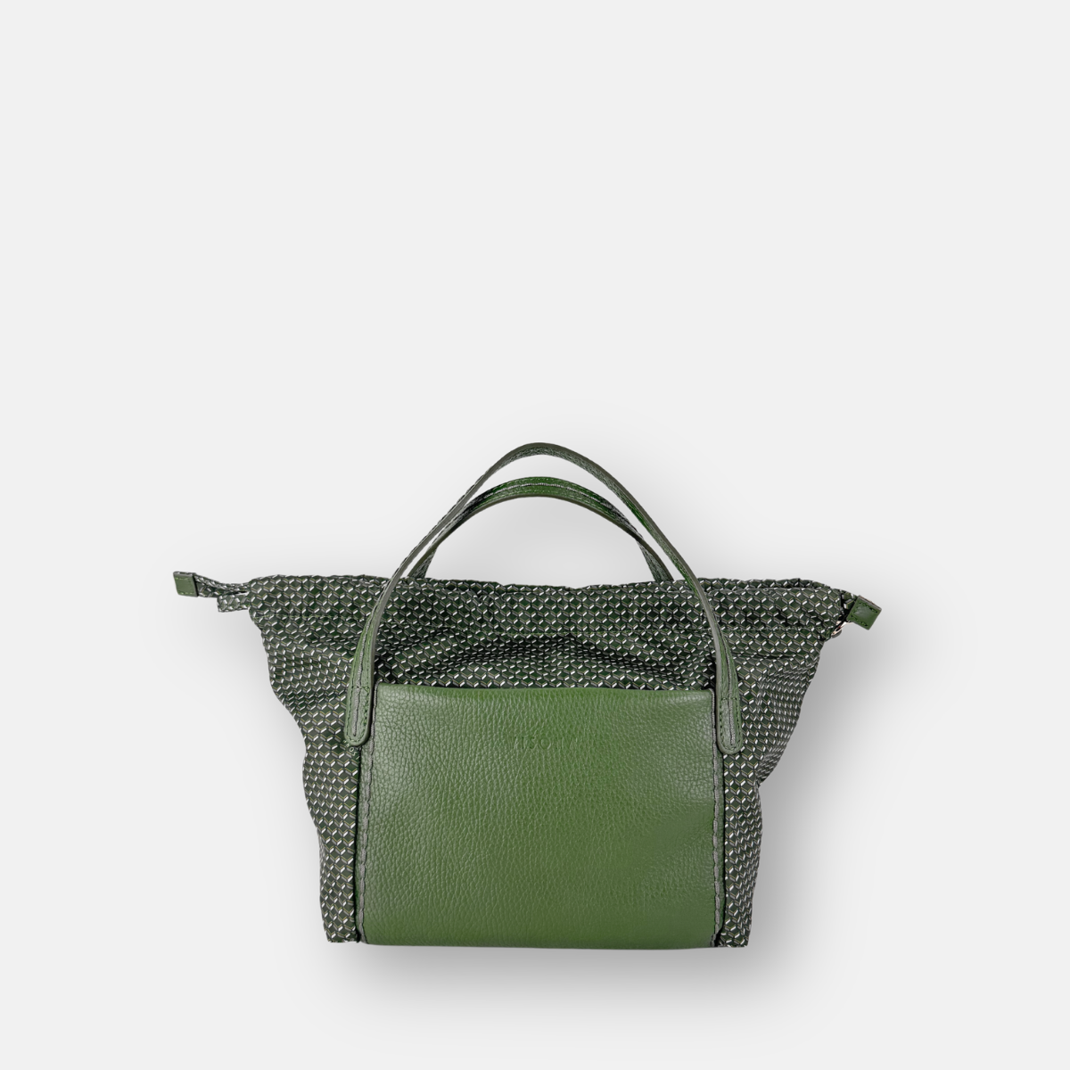 PLINIO Drawstring Small Tote in Agave - Big Bag NY