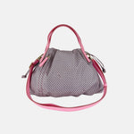 PLINIO Drawstring Tote with Crossbody Strap in Orchid - Big Bag NY