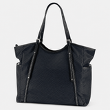 PLINIO Large Zipper Tote Bag with Side Pockets - Big Bag NY