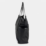 PLINIO Large Zipper Tote Bag with Side Pockets - Big Bag NY