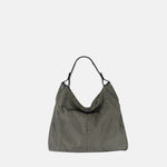 PLINIO Medium Triangle Shoulder Bag in Nero Black - Big Bag NY