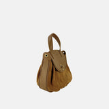 PLINIO VISONA Small City Handbag in Caramel - Big Bag NY