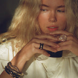 Positano Bangle Bracelet Noir