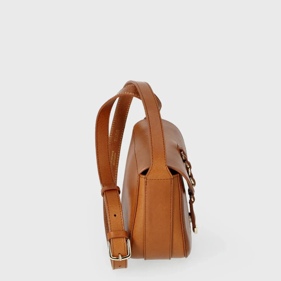 HERBERT Frere Soeur Le Sab June Alba Crossbody Bag in Camel - Big Bag NY