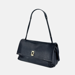 Plinio Visona GIORGIA Medium Turn Lock Flap Shoulder Bag - Big Bag NY