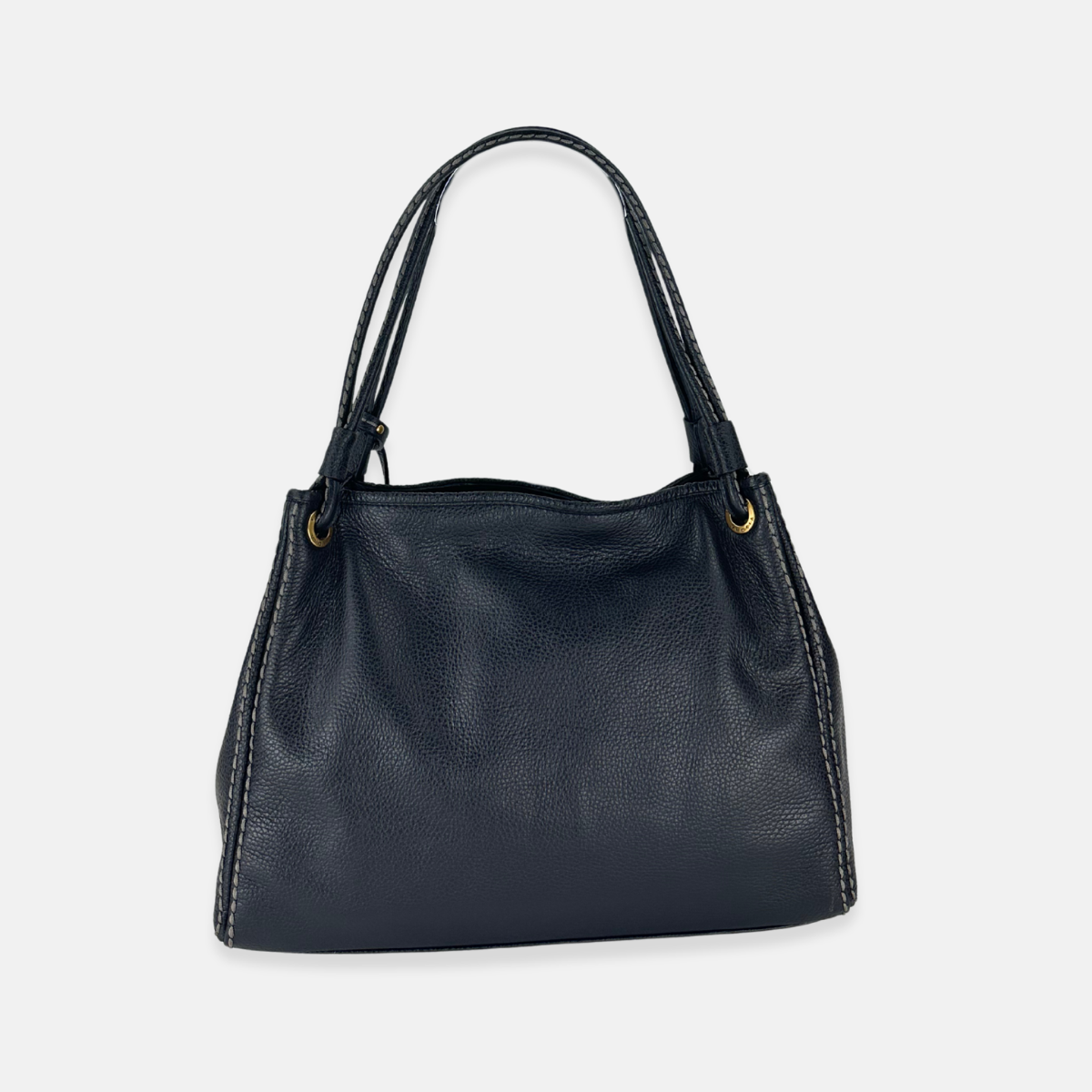 Plinio Visona Jessica Medium Soft Leather Tote Bag - Big Bag NY