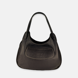 Plinio Visona LUNA Medium Soft Leather and Suede Flap Hobo Bag - Big Bag NY