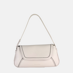 Plinio Visona MARGOT Baguette Flap shoulder Bag Stone- Big Bag NY