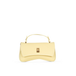 Plinio Visona Mini Bag Siena Turnlock Crossbody Bag Canarino Yellow - Big Bag NY