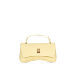 Plinio Visona Mini Bag Siena Turnlock Crossbody Bag Canarino Yellow - Big Bag NY