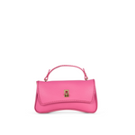 Plinio Visona Mini Bag Siena Turnlock Crossbody Bag Magenta - Big Bag NY