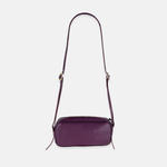Plinio Visona Mini Baguette Shoulder and Crossbody Bag in Bordeaux - Big Bag NY
