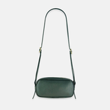 Plinio Visona Mini Baguette Shoulder and Crossbody Bag in Green - Big Bag NY
