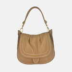 Plinio Visona SELLA Ruched Flap Hobo Bag - Big Bag NY