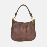 Plinio Visona SELLA Ruched Flap Hobo Bag - Big Bag NY