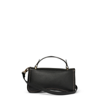 Plinio Visona Siena Mini Turnlock Crossbody Bag Black - Big Bag NY