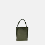 Plinio Visona Top Handle Tote Mini Phone Bag in Green - Big Bag NY