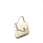 Plinio Visona Turn lock Flap Mini Bag PV-20640-LATTE - Big Bag NY 1