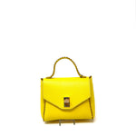 Plinio Visona Turn lock Flap Mini Bag PV-20640-LIMONE - Big Bag NY 1