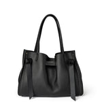 Plinio Visona VITTORIA Medium Tote Bag Black - Big Bag NY