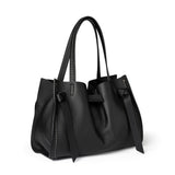 Plinio Visona VITTORIA Medium Tote Bag Black - Big Bag NY