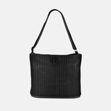 Pocket Shoulder DEEP W in Black LINE - Big Bag NY