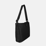 Pocket Shoulder DEEP W in Black LINE - Big Bag NY