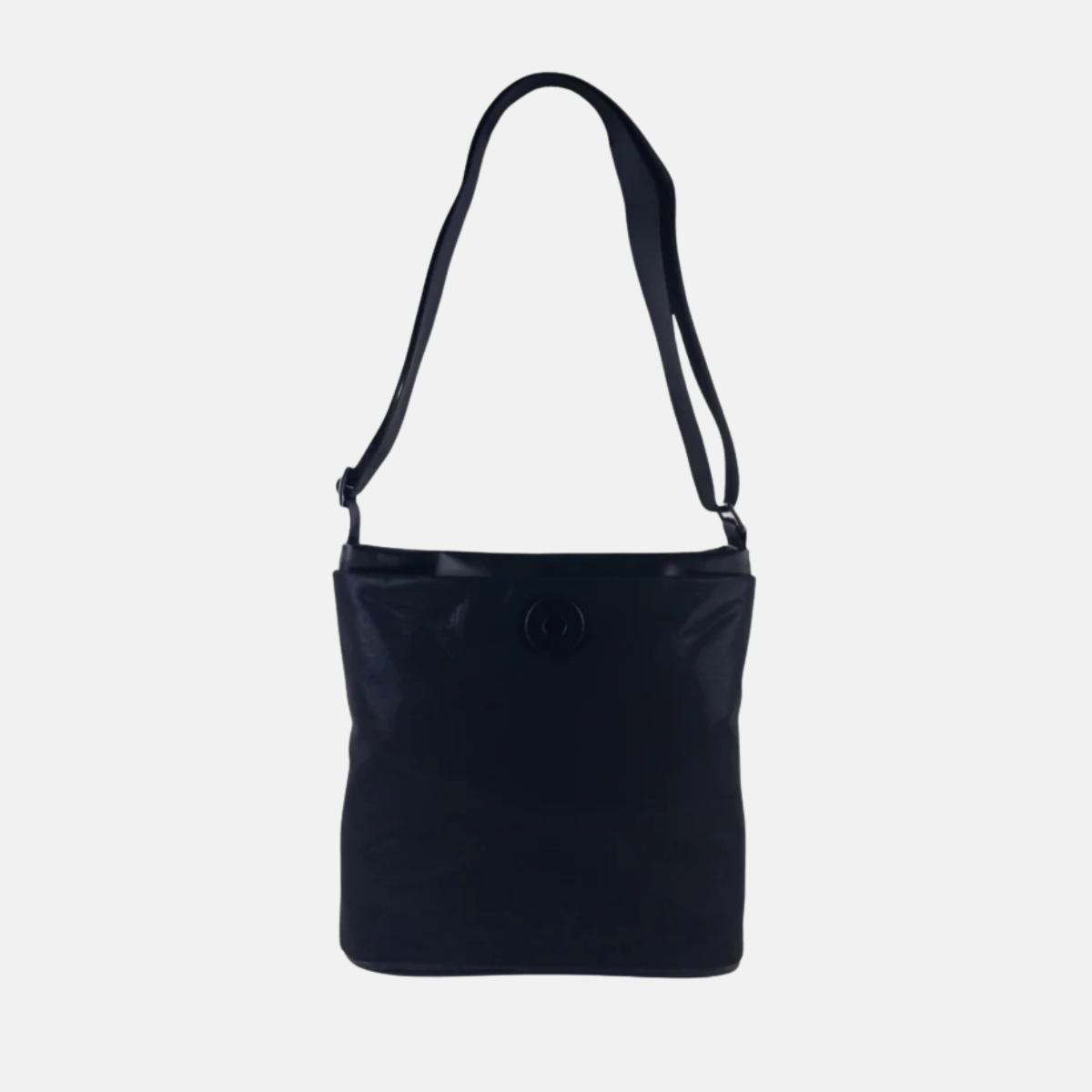 Pocket Shoulder SD Bag in Black Swim Mesh - Big Bag NY