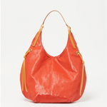  Premium Light in Coated Linen - Big Bag NY - Tomato
