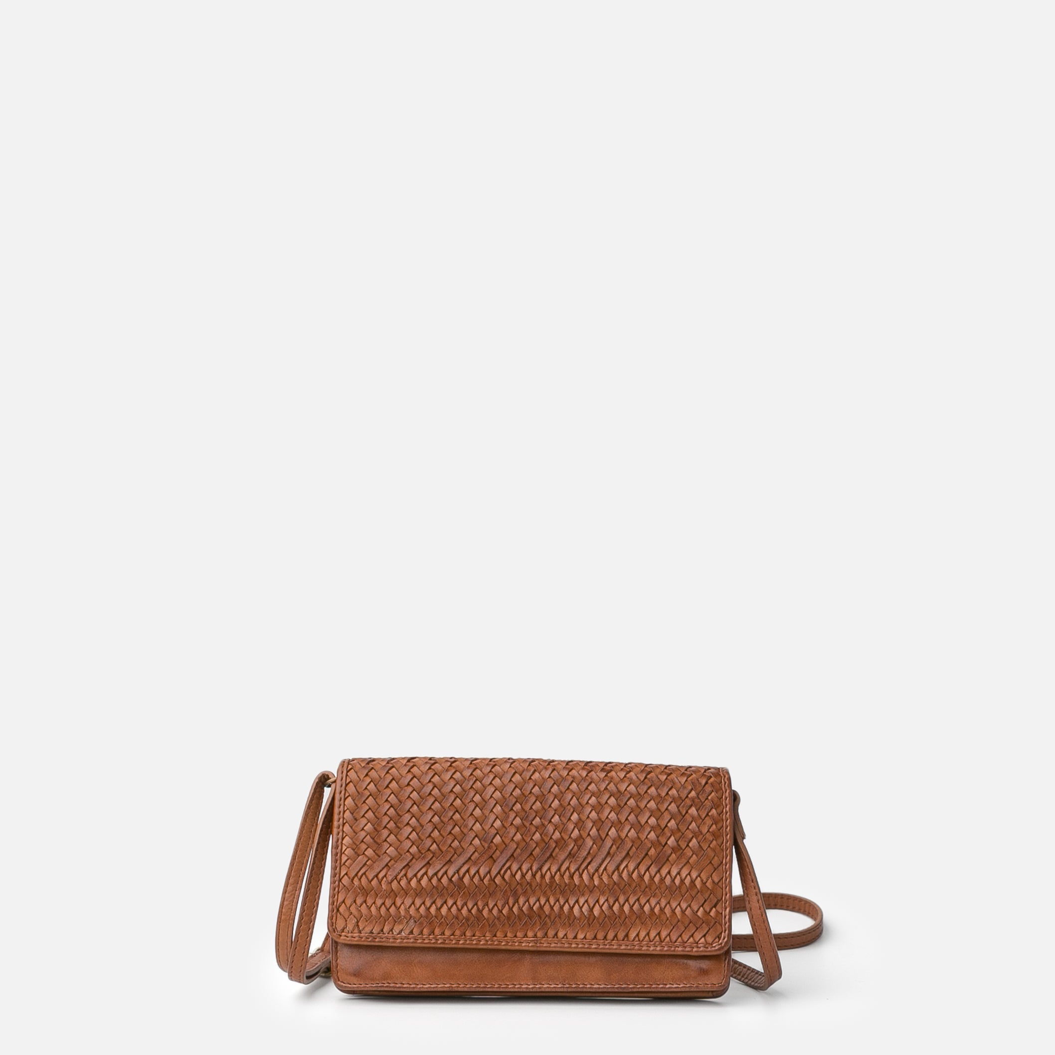 BIBA Roseau Crossbody Bag in Tan - Big Bag NY