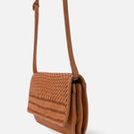 BIBA Roseau Crossbody Bag in Tan - Big Bag NY