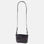 Rehard Crosstitched Bow Small Crossbody in Brown