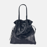 Rehard Large Lambskin Drawstring Tote - Big Bag NY